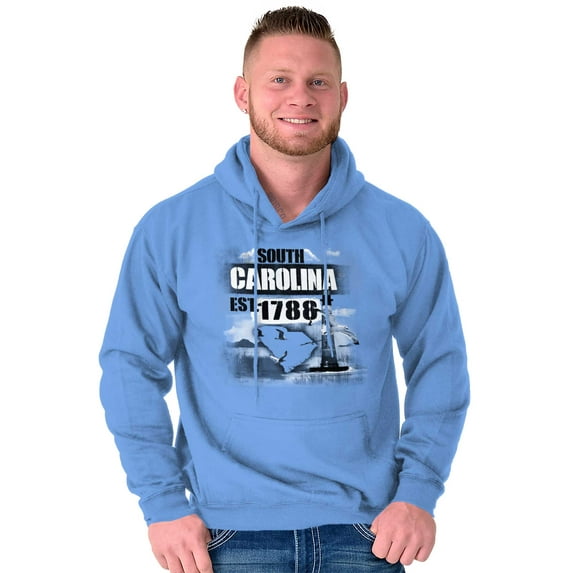 South Carolina Nautical SC Lighthouse Hoodie Sweatshirt Women Men Brisco Brands X