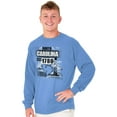 thumbnail image 1 of South Carolina Nautical SC Lighthouse Long Sleeve TShirt Men Women Brisco Brands S, 1 of 6
