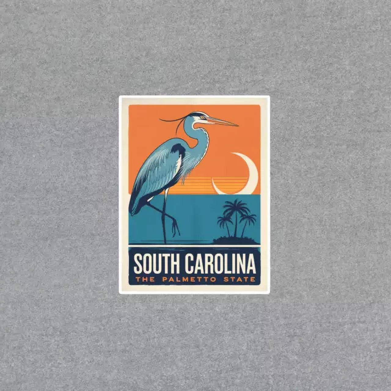 South Carolina State Flag Map Palmetto Tree Palm Car Magnet Magnetic Sticker Decal 2 Pack Reflective 4 For Truck Door Fridge Reusable Waterproof