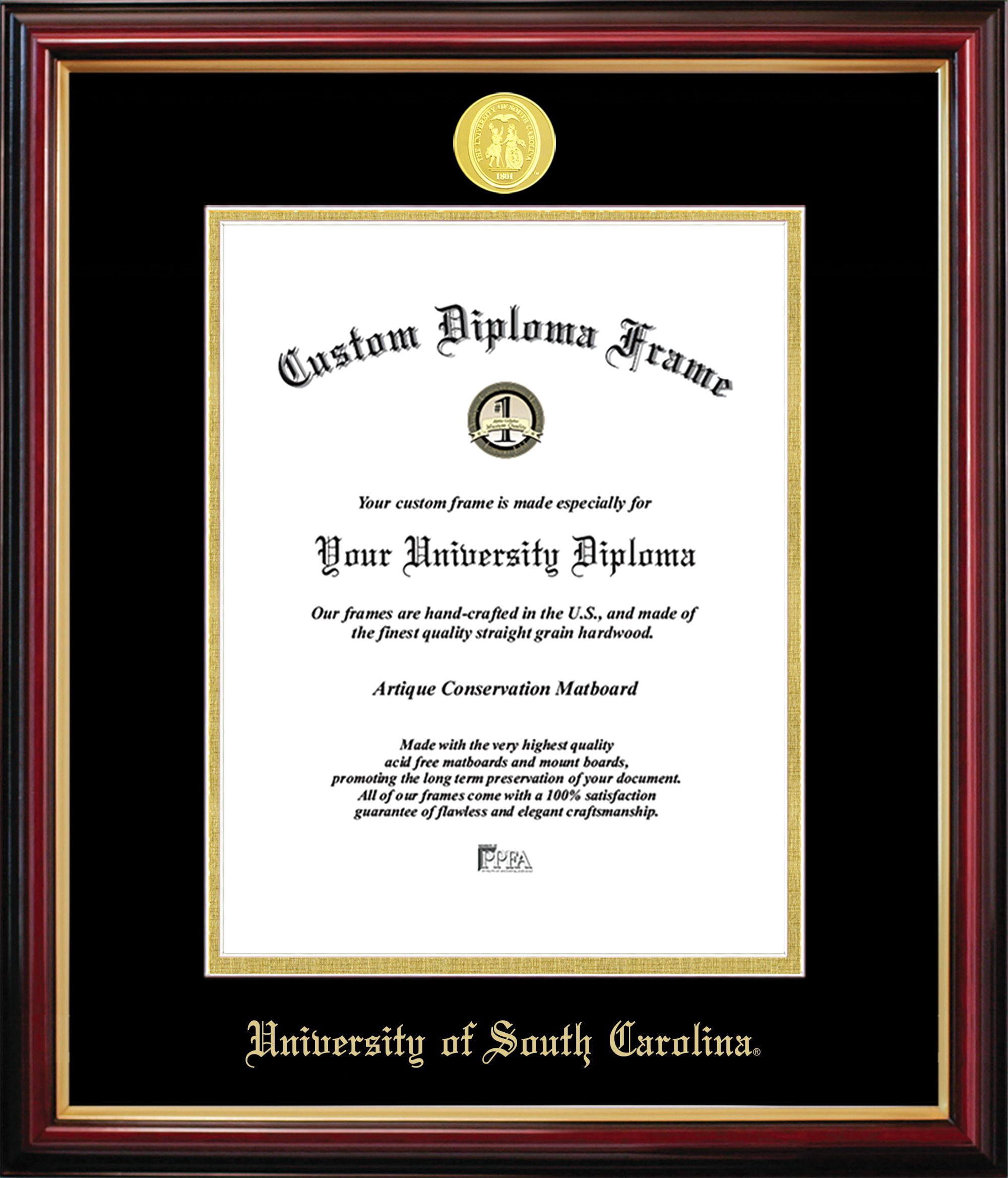 South Carolina Petite Diploma Frame