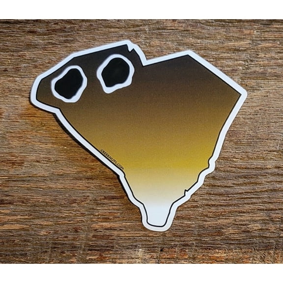 South Carolina Redfish Skin Sticker Decal