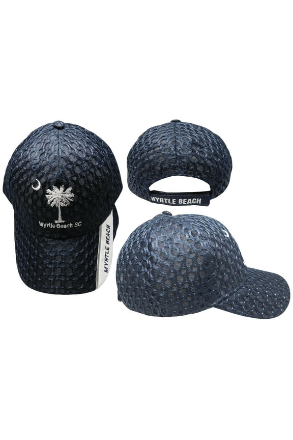 South Carolina SC Myrtle Beach Mesh Dark Blue Embroidered Cap CAP721BM Hat