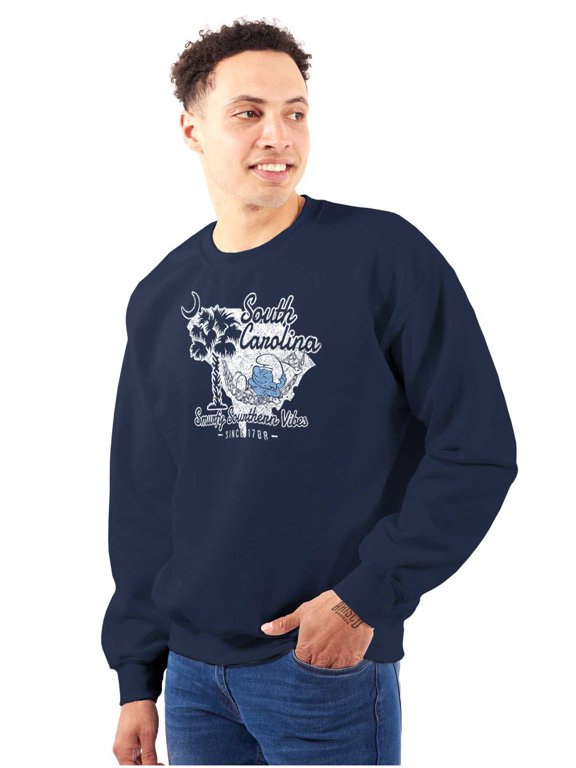 South Carolina Smurfy Southern Vibes Unisex Plus Size Sweatshirt Brisco Brands 2X