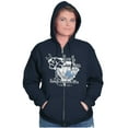 thumbnail image 1 of South Carolina Smurfy Southern Vibes Zip Up Hoodie Men's Women's Brisco Brands S, 1 of 6