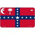 thumbnail image 1 of South Carolina Sovereignty Flag Novelty License Plate 7" x 4" Motorcycle (MP), 1 of 1