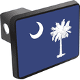thumbnail image 1 of South Carolina State Flag Hitch Cover, 1 of 1