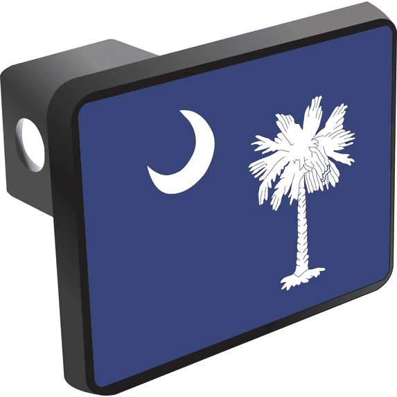 South Carolina State Flag Hitch Cover