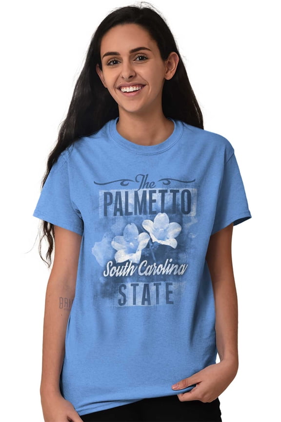 South Carolina State Flower Souvenir Women's Plus Size Graphic Tee Brisco Brands 2X