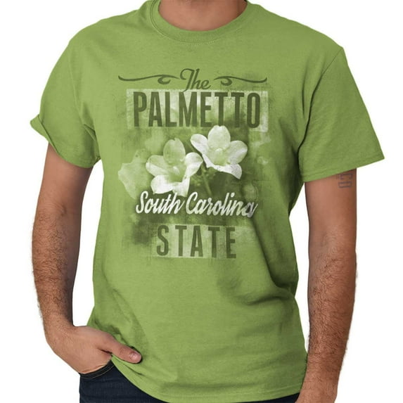 South Carolina State Flower Souvenir Women Plus Size Graphic Tee Tees Brisco Brands 3X