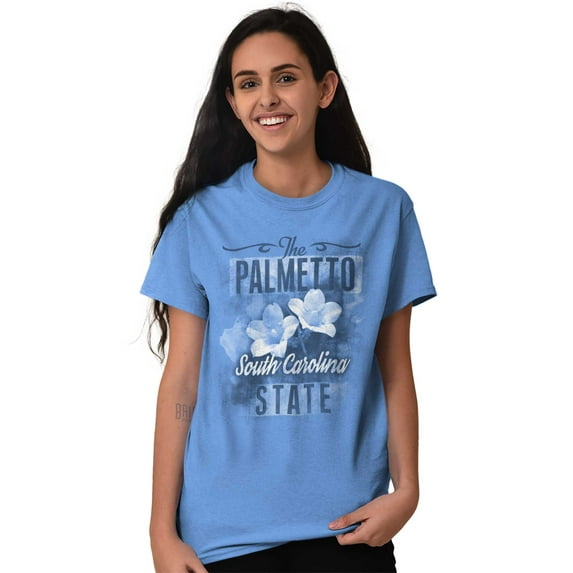 South Carolina State Flower Souvenir Women's Plus Size Graphic Tee Brisco Brands 5X