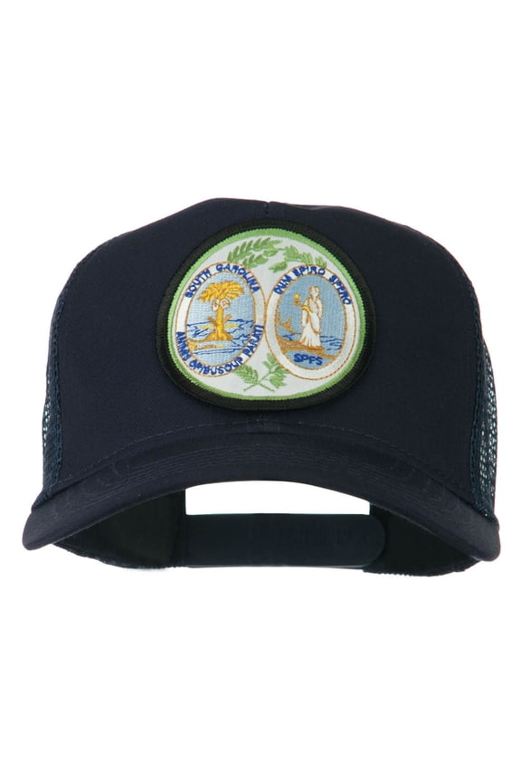 South Carolina State Patched Mesh Cap - Navy OSFM