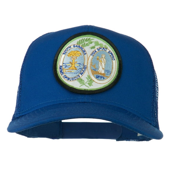 South Carolina State Patched Mesh Cap - Royal OSFM