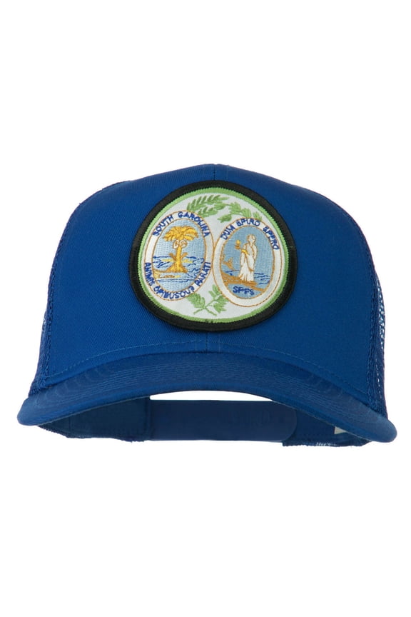 South Carolina State Patched Mesh Cap - Royal OSFM