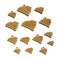 thumbnail image 1 of South Carolina State Silhouette Wood Mini Charms Shapes DIY Craft Jewelry - With Hole - 20mm (15pcs), 1 of 7