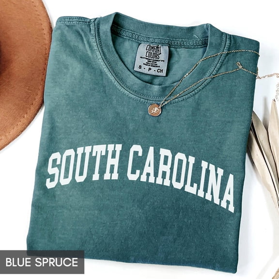 South Carolina State Travel Him Her Cute Vintage Retro Sc Trip T-Shirt