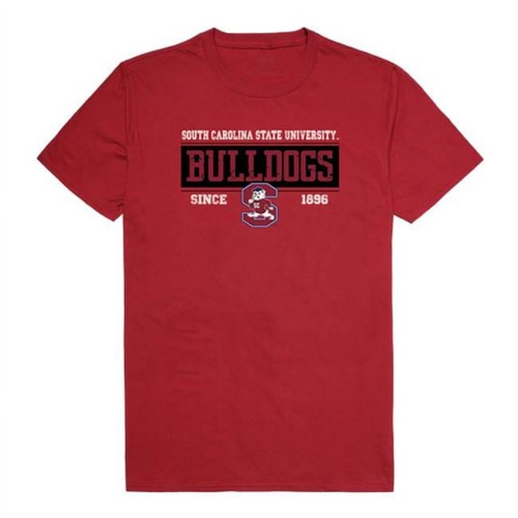 South Carolina State University Men Established T-Shirt, Cardinal - Large