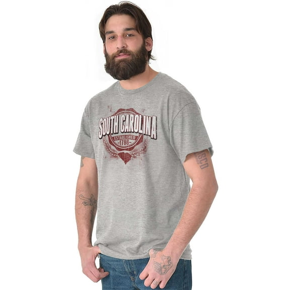South Carolina Student Campus Pride Men's Graphic T Shirt Tees Brisco Brands S