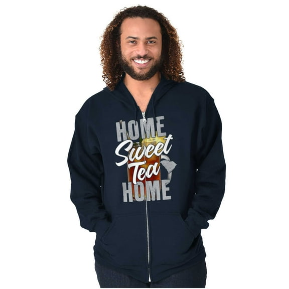 South Carolina Sweet Tea Local Pride Unisex Fleece Graphic Zip Up Hoodie Brisco Brands 4X