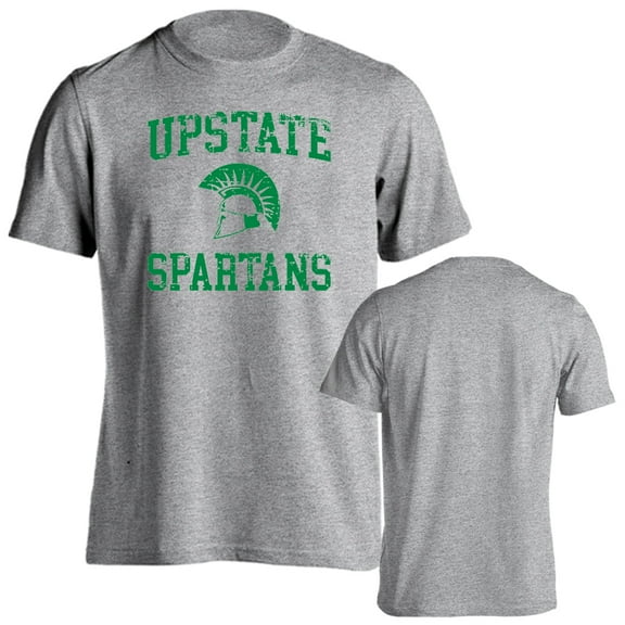 South Carolina Upstate Spartans Distressed Retro Short Sleeve T-Shirt