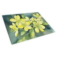 thumbnail image 1 of South Carolina Yellow Jessamine in Watercolor Glass Cutting Board Large 12 in x 15 in, 1 of 5