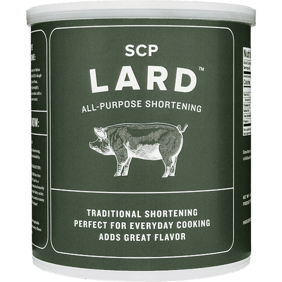 South Chicago Packing Lard All-Purpose Shortening NET WT 42oz TUB