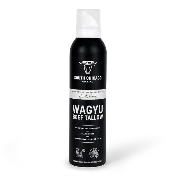 South Chicago Packing Wagyu Beef Tallow Cooking Fat Spray 7 fl oz