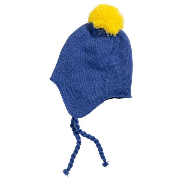Costume Agent South Colorado Kid Craig Blue and Yellow Beanie Hat Halloween Costume Cosplay Accessory