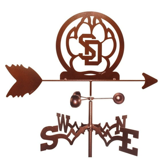 South Dakota Coyotes Garden Weathervane