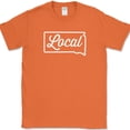 thumbnail image 1 of South Dakota Local T-Shirt Funny Humor State Pride Geography Tee - Orange, 3XL, 1 of 1