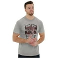 thumbnail image 1 of South Dakota Rugged Outdoor Adventure Men's Graphic T Shirt Tees Brisco Brands S, 1 of 4