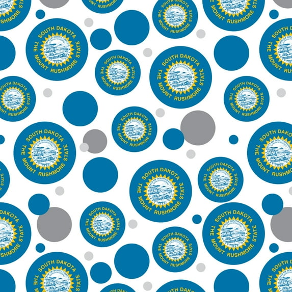 South Dakota State Flag Premium Gift Wrap Wrapping Paper Roll