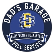 South Dakota State Jackrabbits 16 x 16 Dads Garage Wood Sign