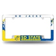 thumbnail image 1 of South Dakota State Jackrabbits Chrome Metal License Plate Frame with Bold Full Frame Design, 1 of 8