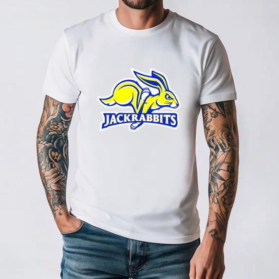 South Dakota State Jackrabbits Vintage College Sports Fan Pride Unisex T-Shirt, for men & women, up to size 5XL.