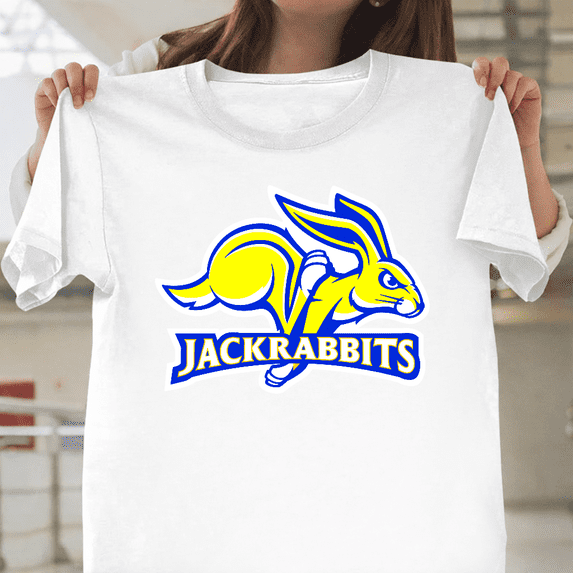 South Dakota State Jackrabbits Vintage Sports Unisex T-Shirt, up to size 3XL.