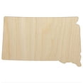 thumbnail image 1 of South Dakota State Silhouette Wood Shape Unfinished Piece Cutout Craft DIY Projects - 4.70 Inch Size - 1/8 Inch Thick, 1 of 7