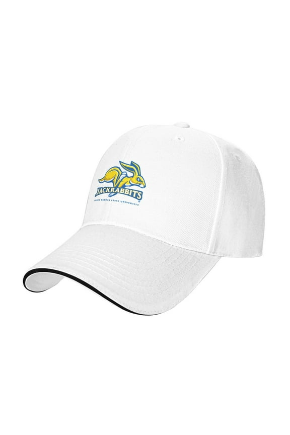 South Dakota State University Casual Sandwich Baseball Cap Adjustable For Men For Women