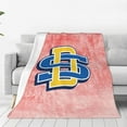 thumbnail image 1 of South Dakota State University Fleece Blanket, Very Soft Microfiber Flannel Blanket for Couch Warm and Cozy for All Seasons, 1 of 6
