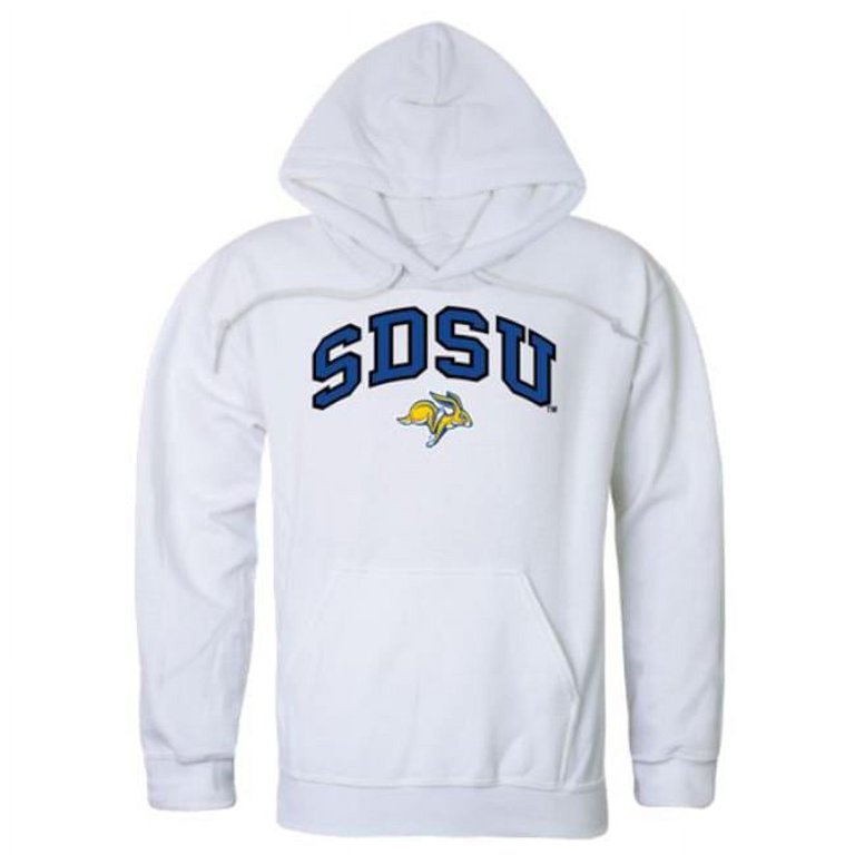South Dakota State University Jackrabbits Campus Hoodie White
