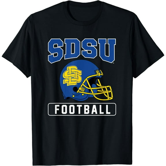 South Dakota State University Jackrabbits Football Helmet T-Shirt