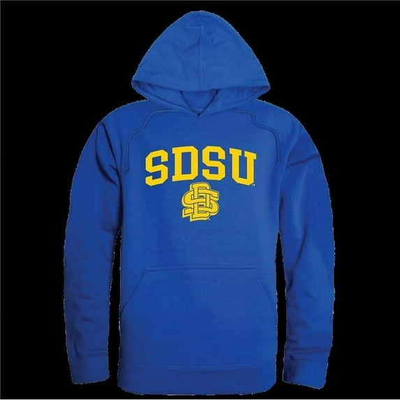 South Dakota State University Jackrabbits Seal Hoodie, Royal - 2XL