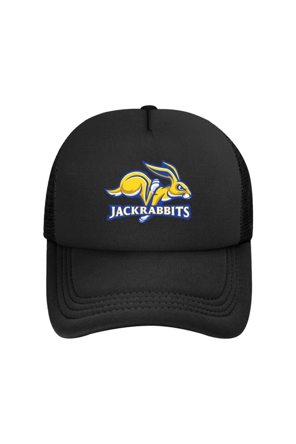 South Dakota State University Solid Color Lightweight Adult Mesh Baseball Cap