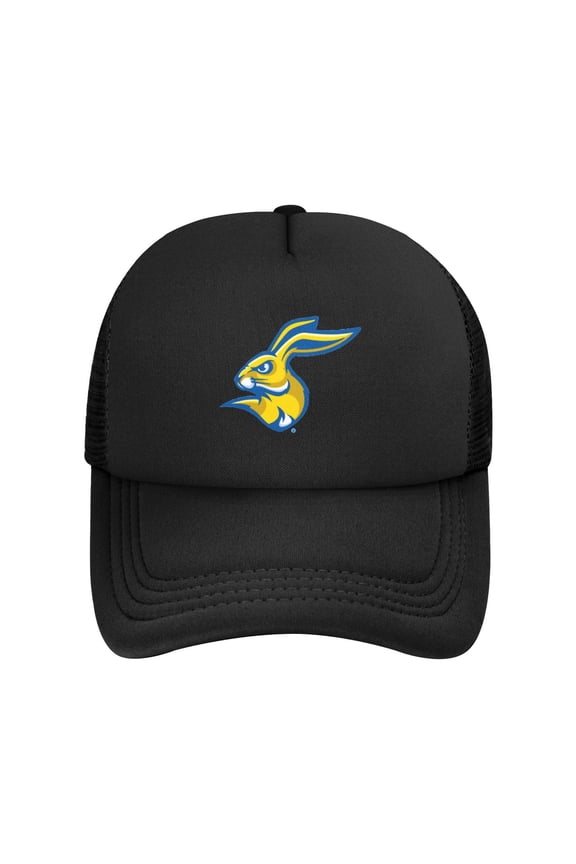 South Dakota State University Solid Color Lightweight Adult Mesh Baseball Cap