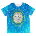 thumbnail image 1 of South Dakota Vintage Distressed State Flag All Over Toddler T Shirt Multi 4T, 1 of 2