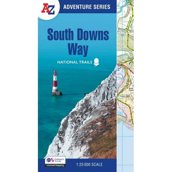 Z Adventure South Downs Way: With Ordnance Survey Mapping, (Paperback)