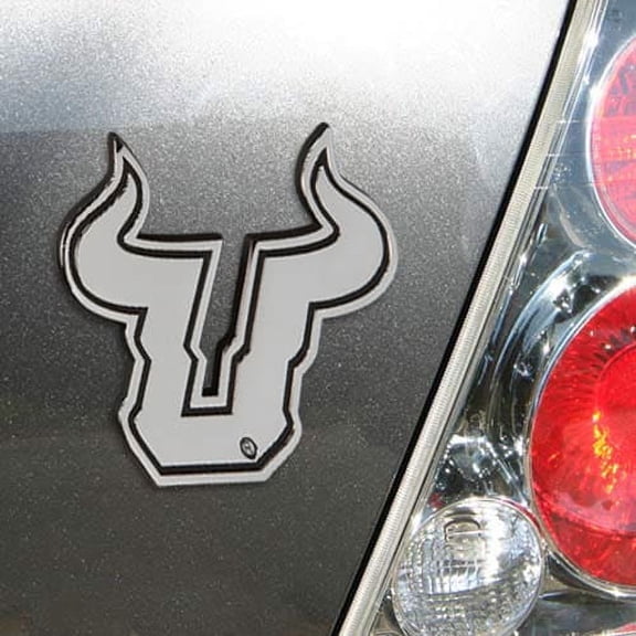 South Florida Bulls Premium Metal Auto Emblem