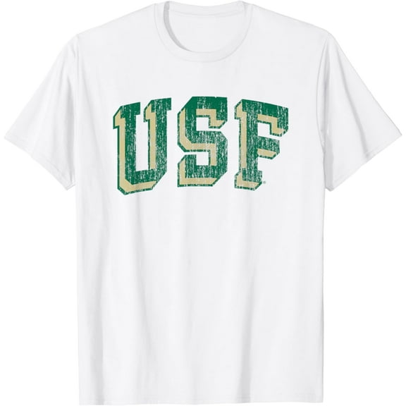 South Florida Bulls Retro Arch Vintage T-Shirt