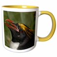 thumbnail image 1 of 3drose, South Georgia Island, Cooper Bay, Macaroni Penguin-an01 Bja0000 - Janyes Gallery, 15oz Two-tone Yellow Mug, 1 of 6