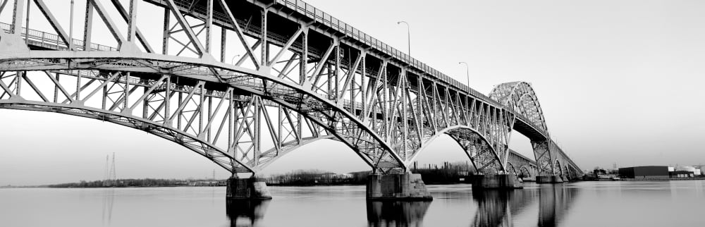 South Grand Island Bridges New York USA Canvas Art - Panoramic Images (6 x 18)