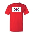 thumbnail image 1 of South Korea Country Flag Adult DT T-Shirt Tee, 1 of 2